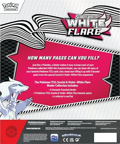 Pokemon - TCG - White Flare Binder Collection