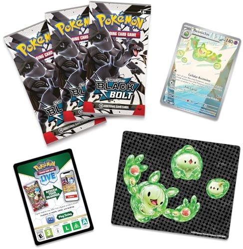 Pokemon - TCG - Black Bolt Tech Sticker Collection (Reuniclus)