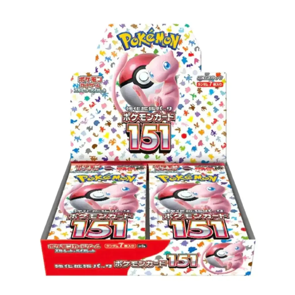 [PKMN-151-BBX-JP] Pokemon - TCG - 151 Booster Box [SV2A]