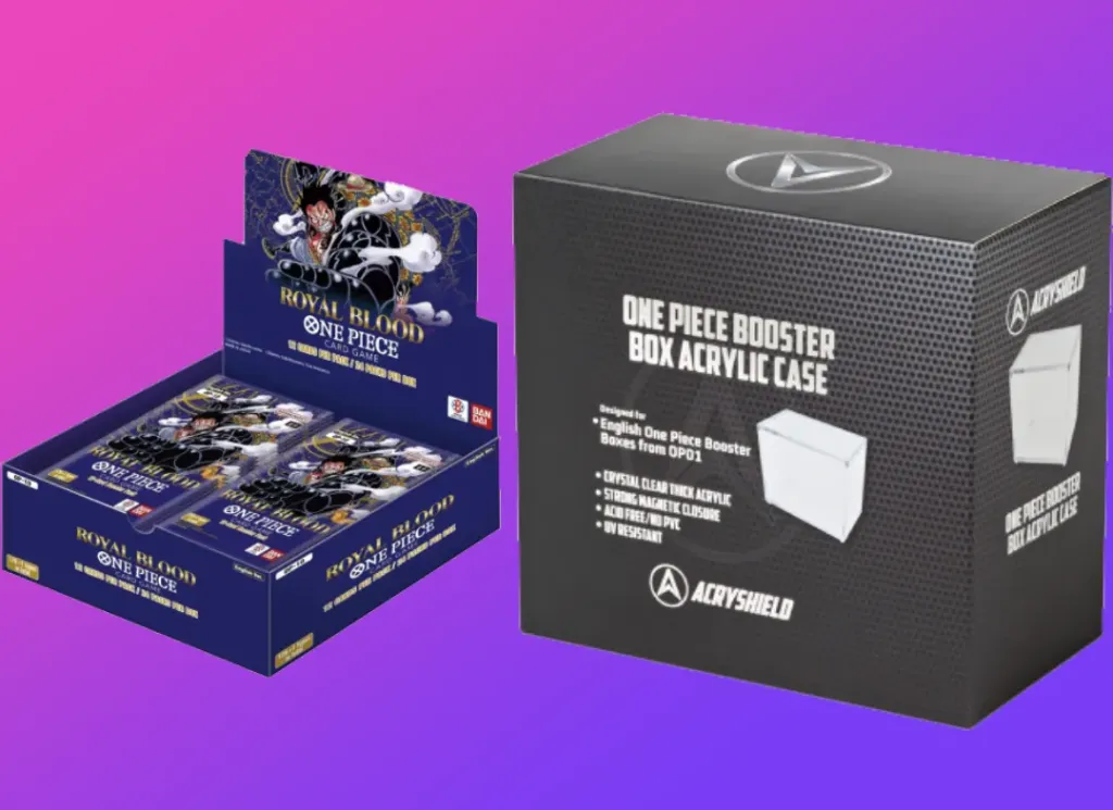 [OP-ROBL-BBXAC-EN] One Piece - TCG - OP10 Royal Blood Booster Box (ENG) + Acryshield Acrylic Case