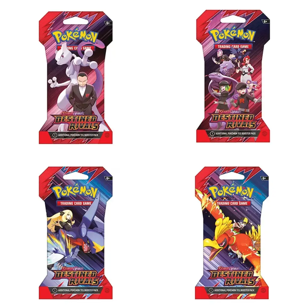 [PKMN-DERI-SBP-EN] Pokemon - TCG - Scarlet & Violet Destined Rivals Sleeved Blister Pack