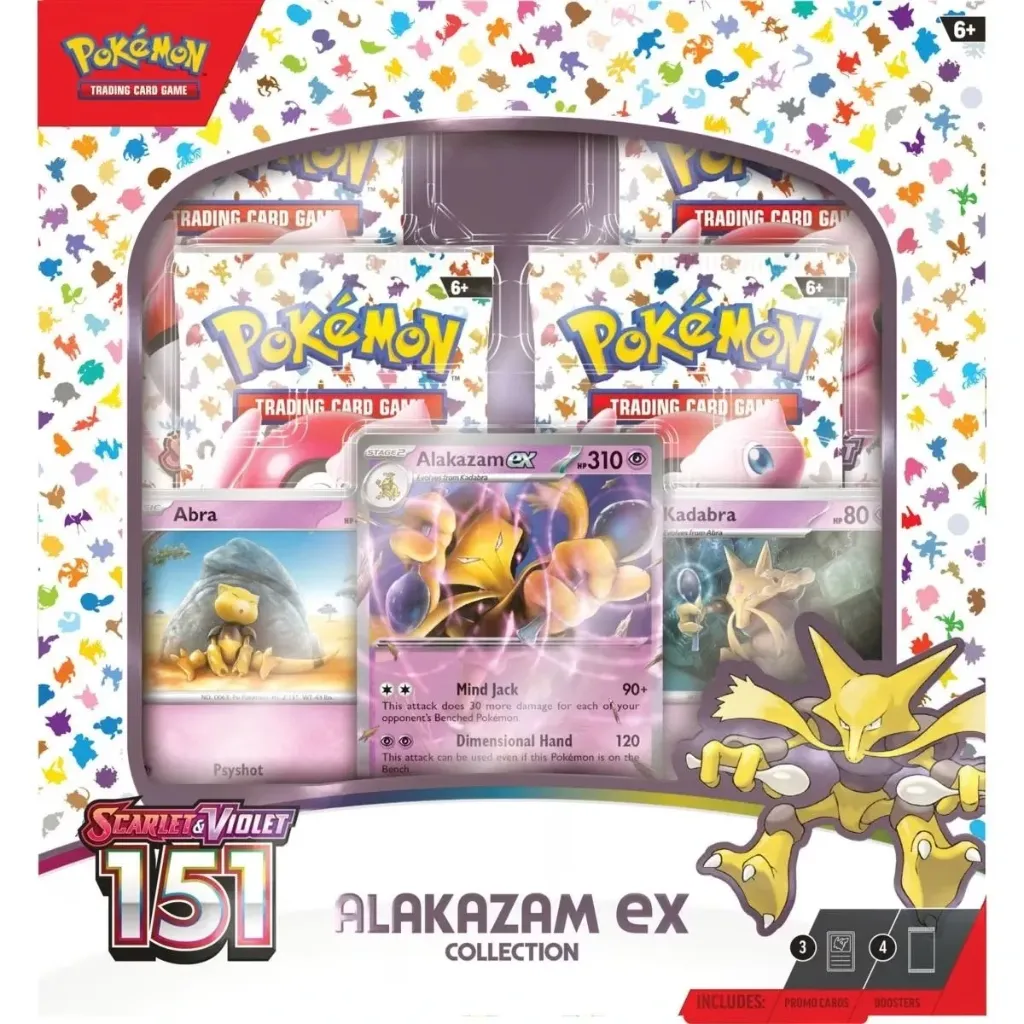 Pokemon - TCG - Scarlet & Violet 151 Alakazam EX Collection
