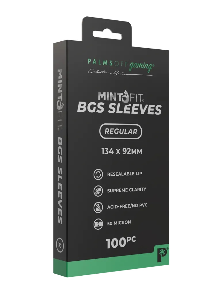 [POG-MBGSGCS-100PCS] Palms Off Gaming - MintFit BGS Graded Card Sleeves - Regular 100pc