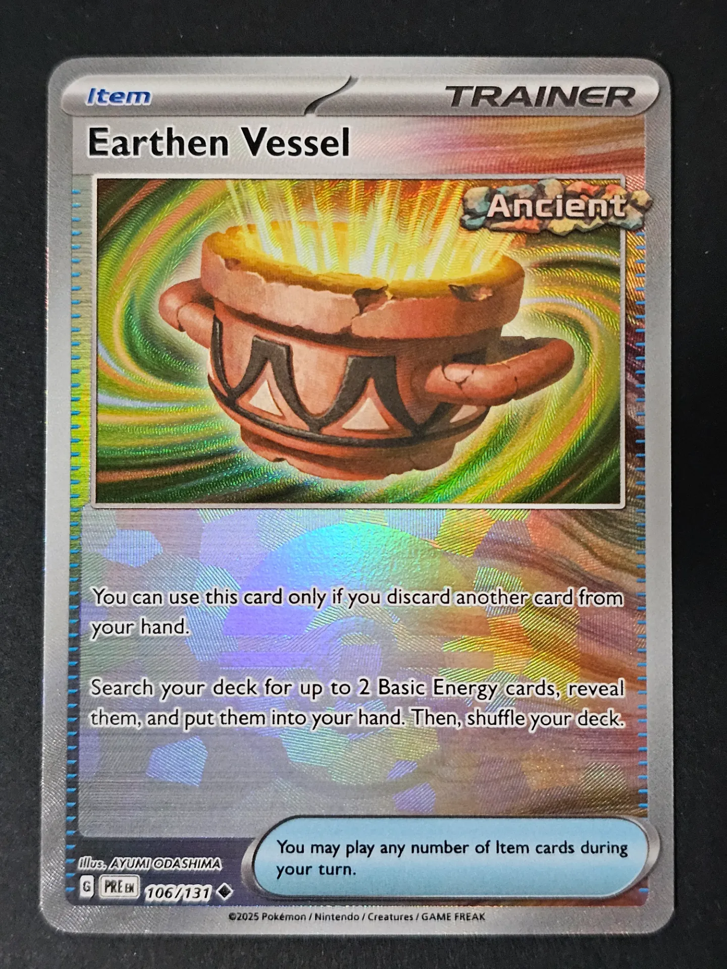 [PKMN-106/131-PB-NM-EN] Earthen Vessel 106/131 - Poke Ball Pokemon Prismatic Evolutions
