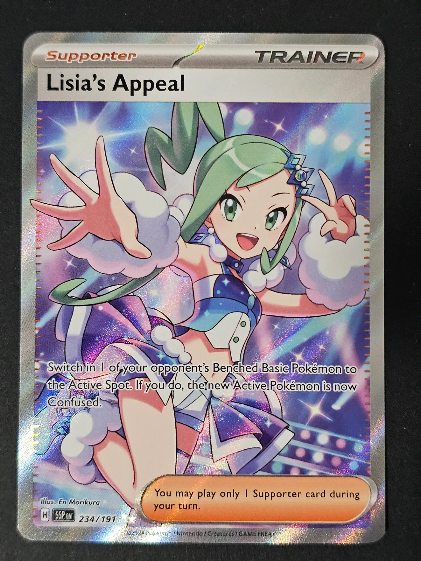 Lisia's Appeal 234/191 - Ultra Rare Pokemon Surging Sparks