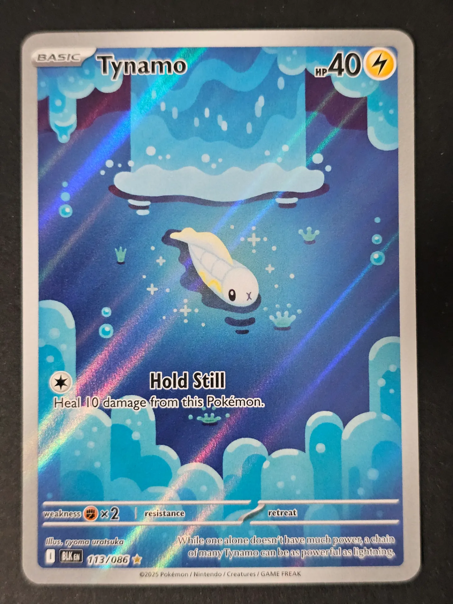 [PKMN-113/086-NM-EN] Tynamo 113/086 - Illustration Rare Pokemon Black Bolt