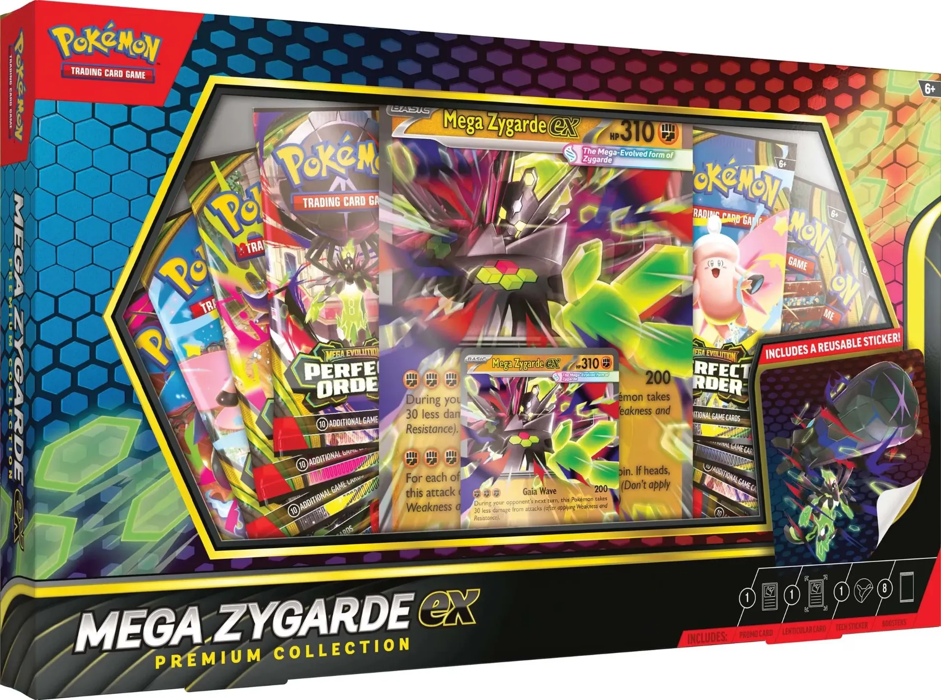 Pokemon - TCG - Mega Evolutions Mega Zygarde EX Premium Collection