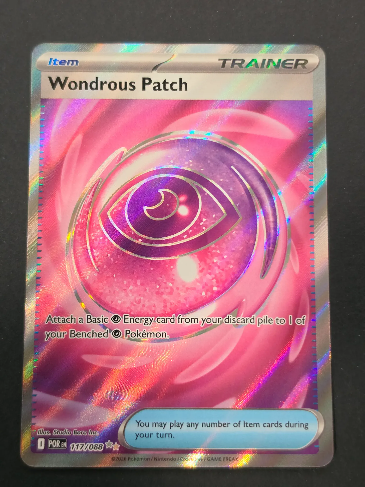 [PKMN-117/088-NM-EN] Wondrous Patch 117/088 - Ultra Rare Pokemon Perfect Order