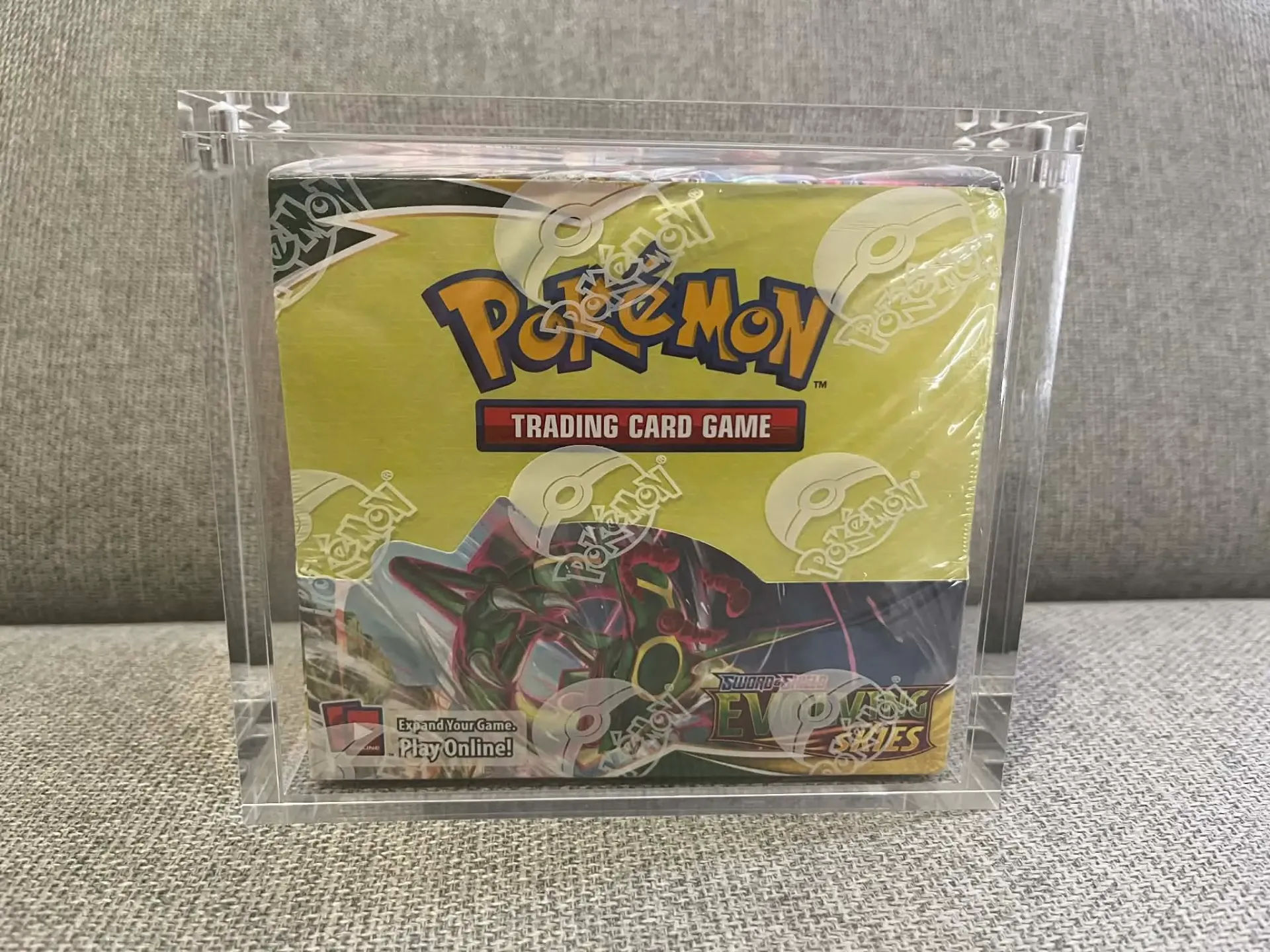[PKMN-EBB-AC] Acrylic Case For English Pokemon Booster Box