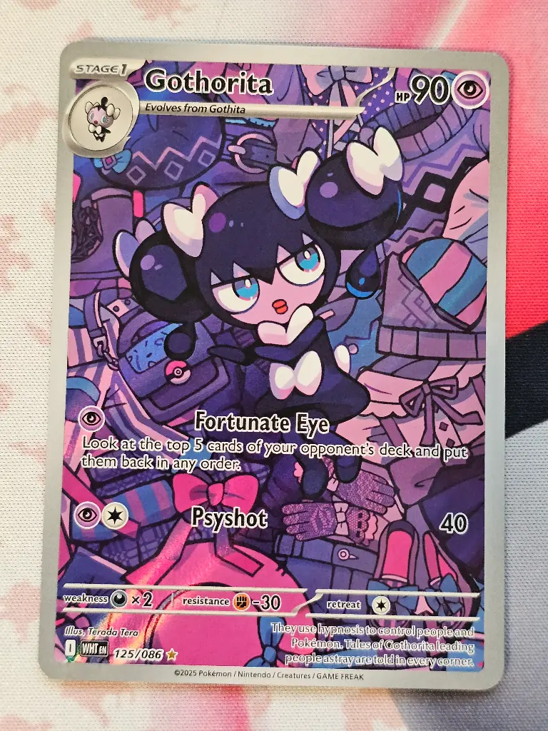 Gothorita 125/86 - Illustration Rare Pokemon White Flare