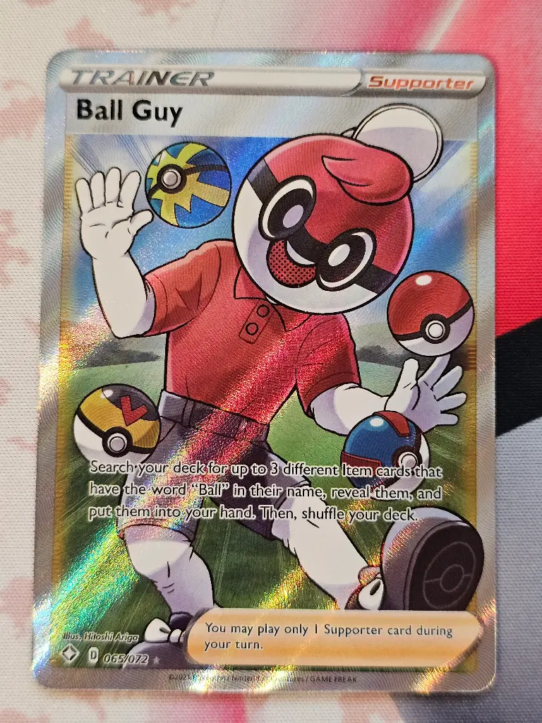 Ball Guy 65/72 - Ultra Rare Pokemon Shining Fates
