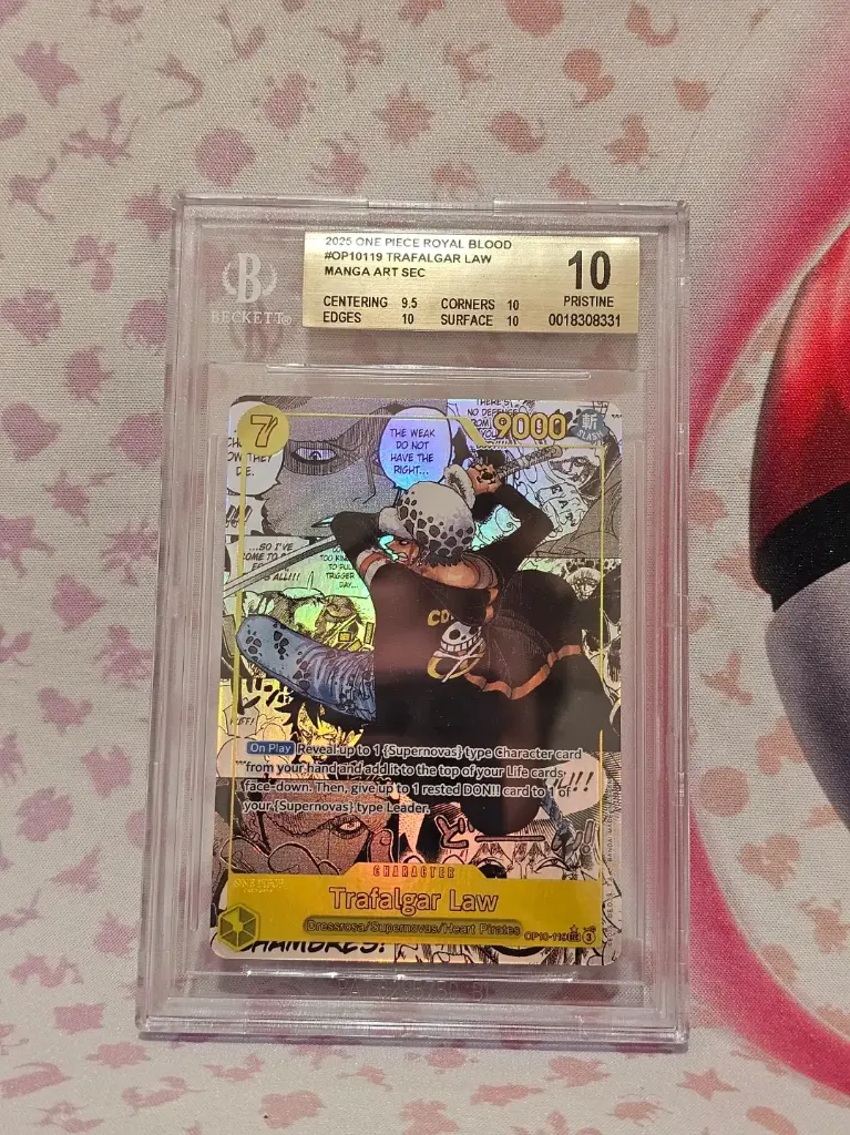 [OP-10/119-BGS10-EN] Trafalgar Law Manga OP10-119 - One Piece Royal Blood BGS 10